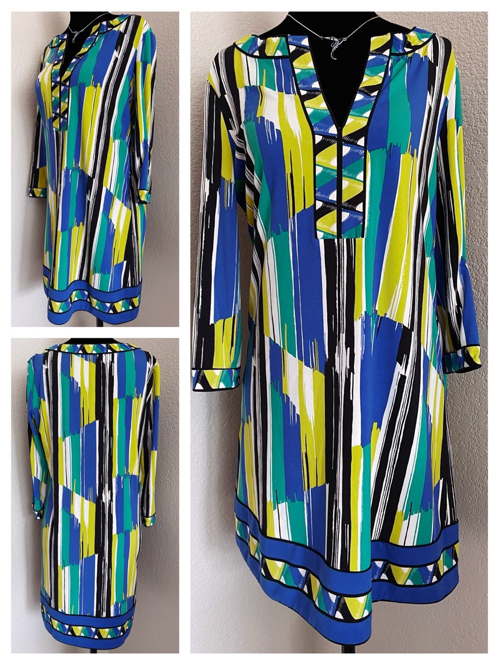 BCBGMaxAzria Emery Printed Shift Dress